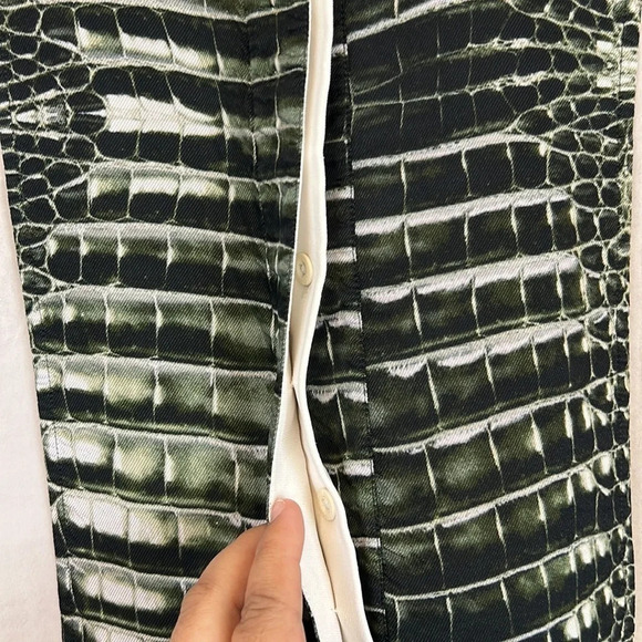 Reed Krakoff Sleeveless Hidden Button Up Closure Silk Blend Size 2 - Picture 4 of 9